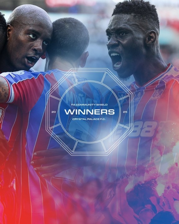 创造历史水晶宫点球大战胜利物浦，夺队史首座社区盾杯！