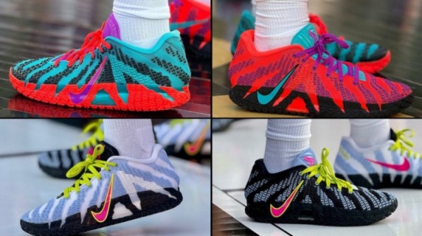 球鞋自媒体晒莫兰特3代：可选配色将无穷无尽 球员本人转发