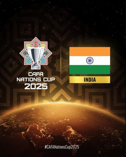 博主：印度队替代马来西亚队参加中亚杯，比赛本月底开始